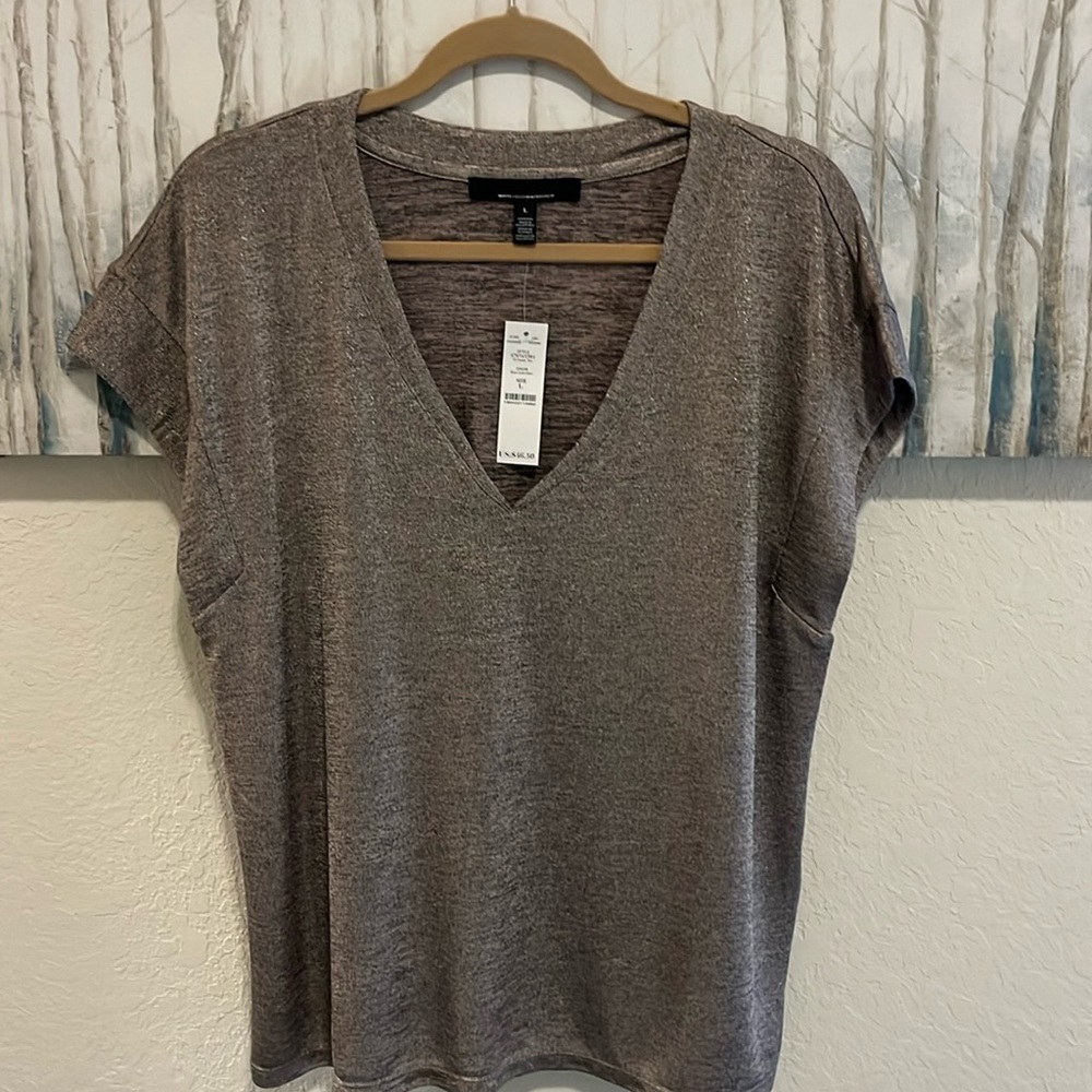 Pink & Black sparkle top